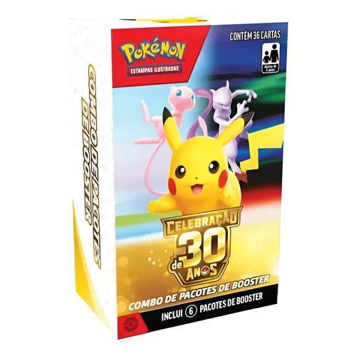 Mini Booster Box Pokémon 30 Anos Em Português